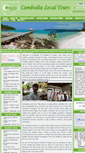 Mobile Screenshot of cambodialocaltours.com